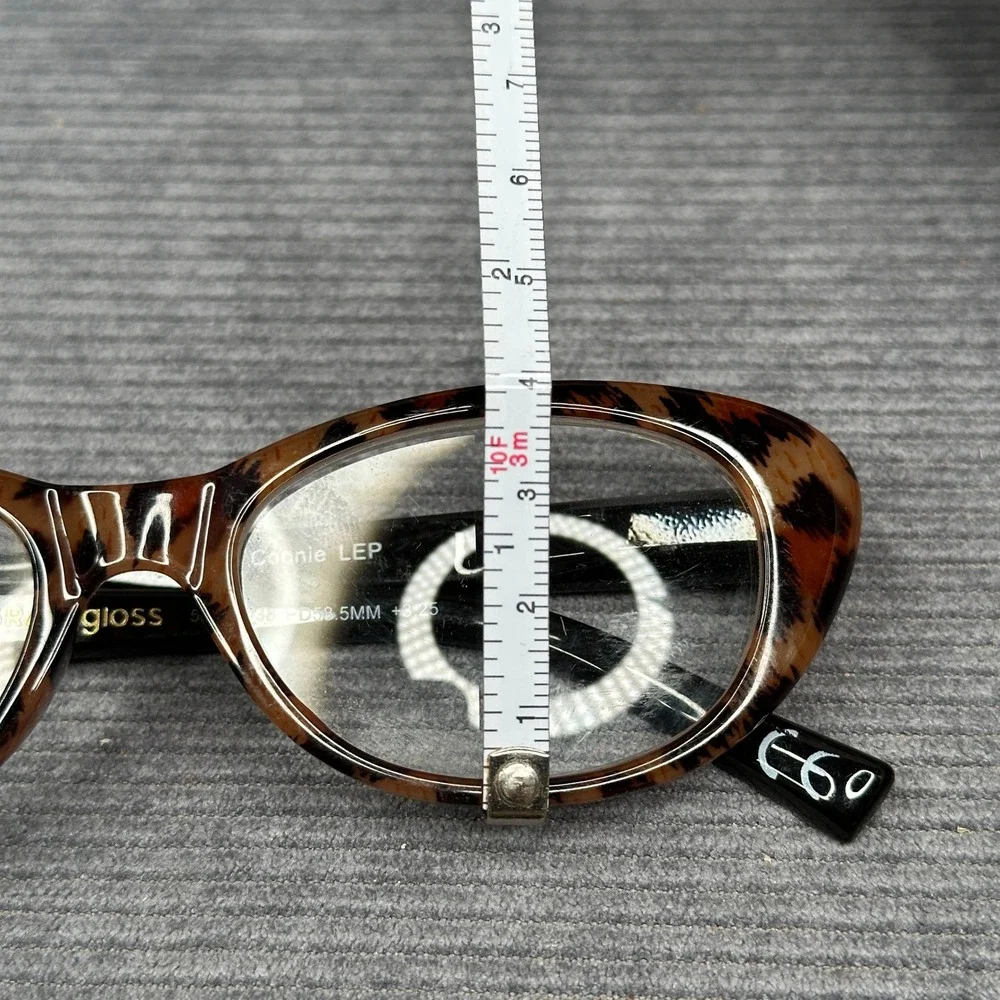 Foster Grant Gloss Connie LEP Tortoise Cat Eye Reading Glasses +3.25 TG1118